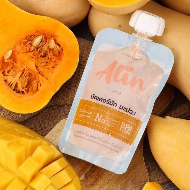 Alin เพียวเร่ : “บัตเตอร์นัท มะม่วง“ (Butternut Mango)